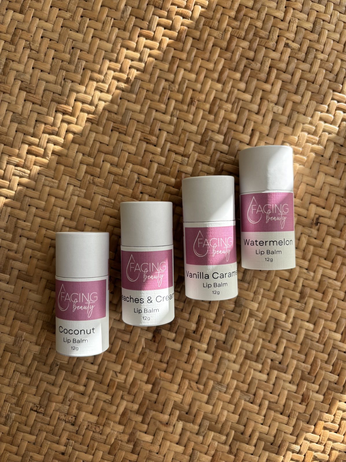 Vegan Lip Balm - Peaches & Cream