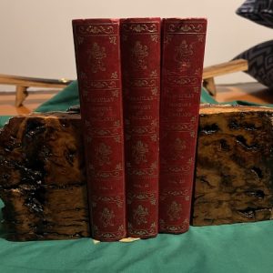 Burl Bookends