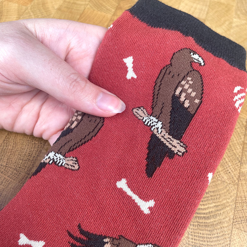 Wedge-tailed Eagle Socks (Red) - Image 2