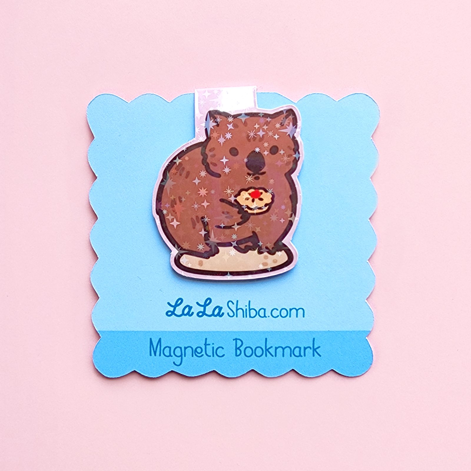 Wombat Magnetic Bookmark