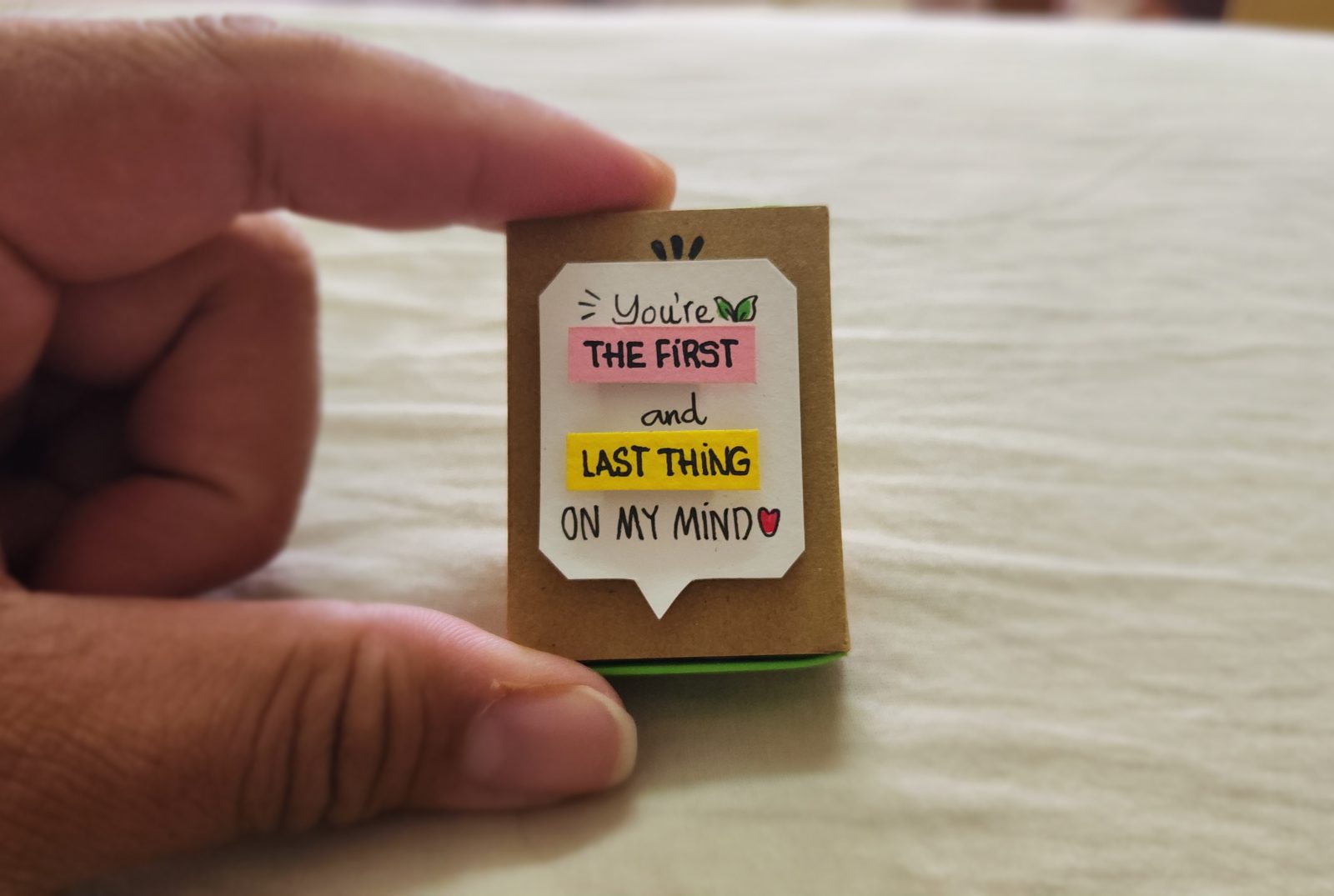 First and Last Thing
