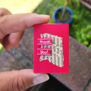 Thank You - Red