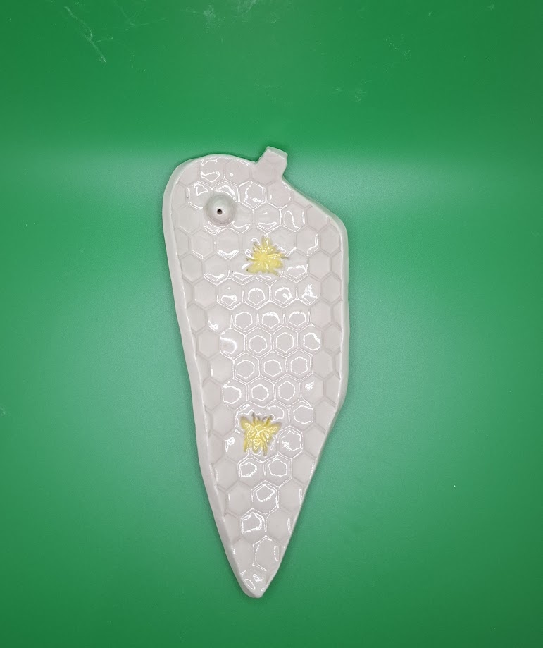 Incense Burner Leaf-Bee
