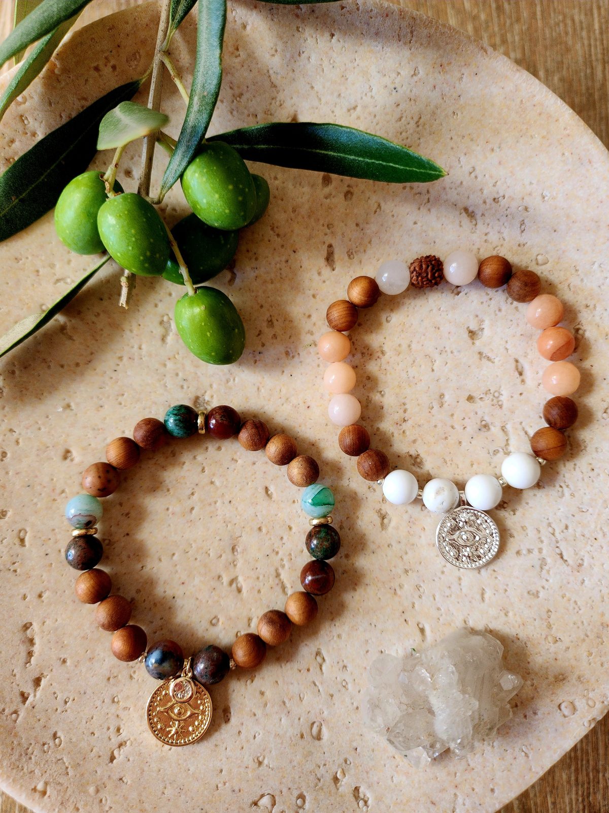 Evil Eye Bracelets Tarnish Resistant 8mm - Image 3