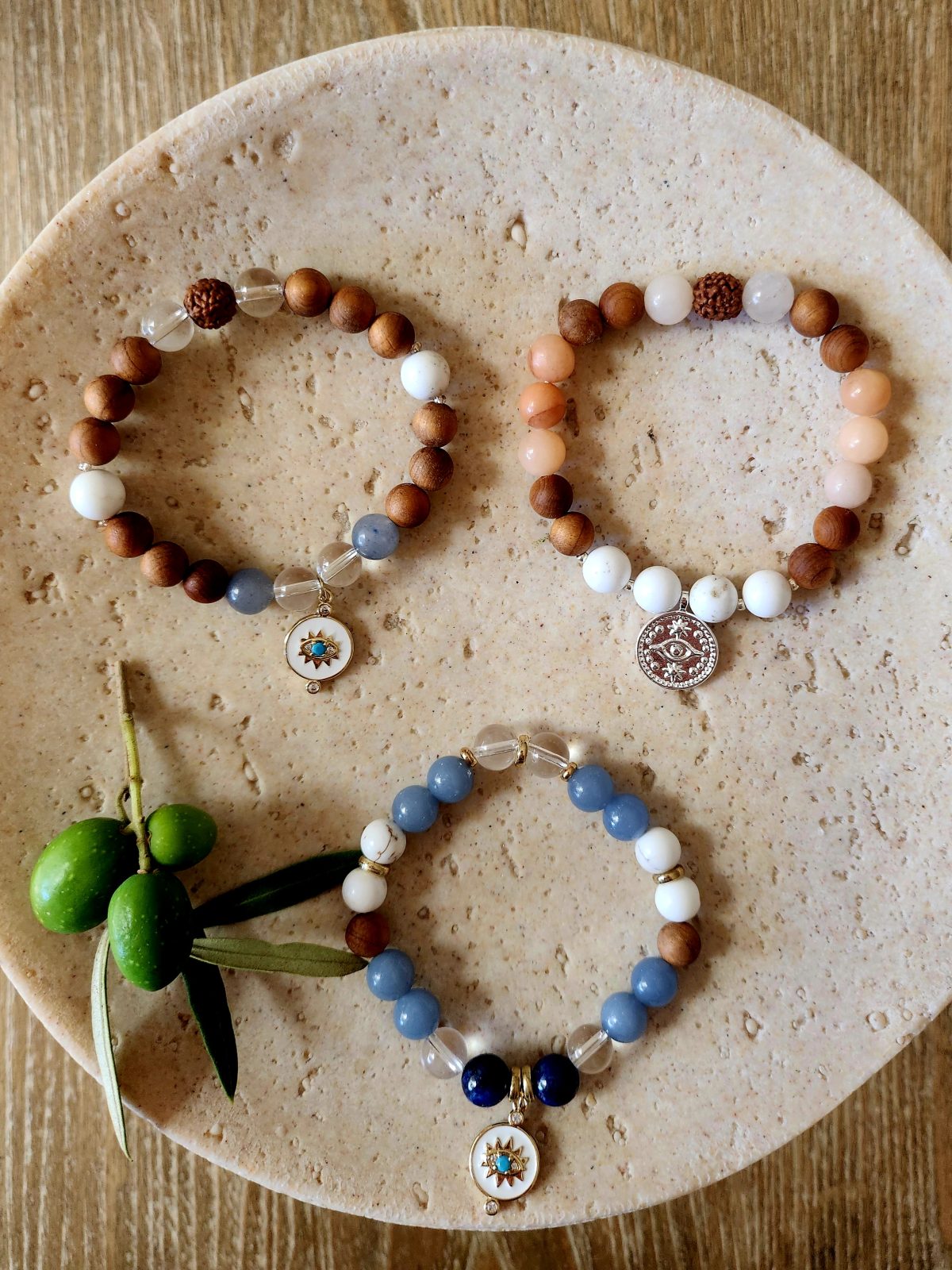 Evil Eye Bracelets Tarnish Resistant 8mm - Image 2