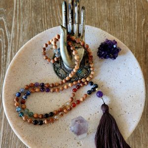 7 Chakra Mala Necklace 6mm