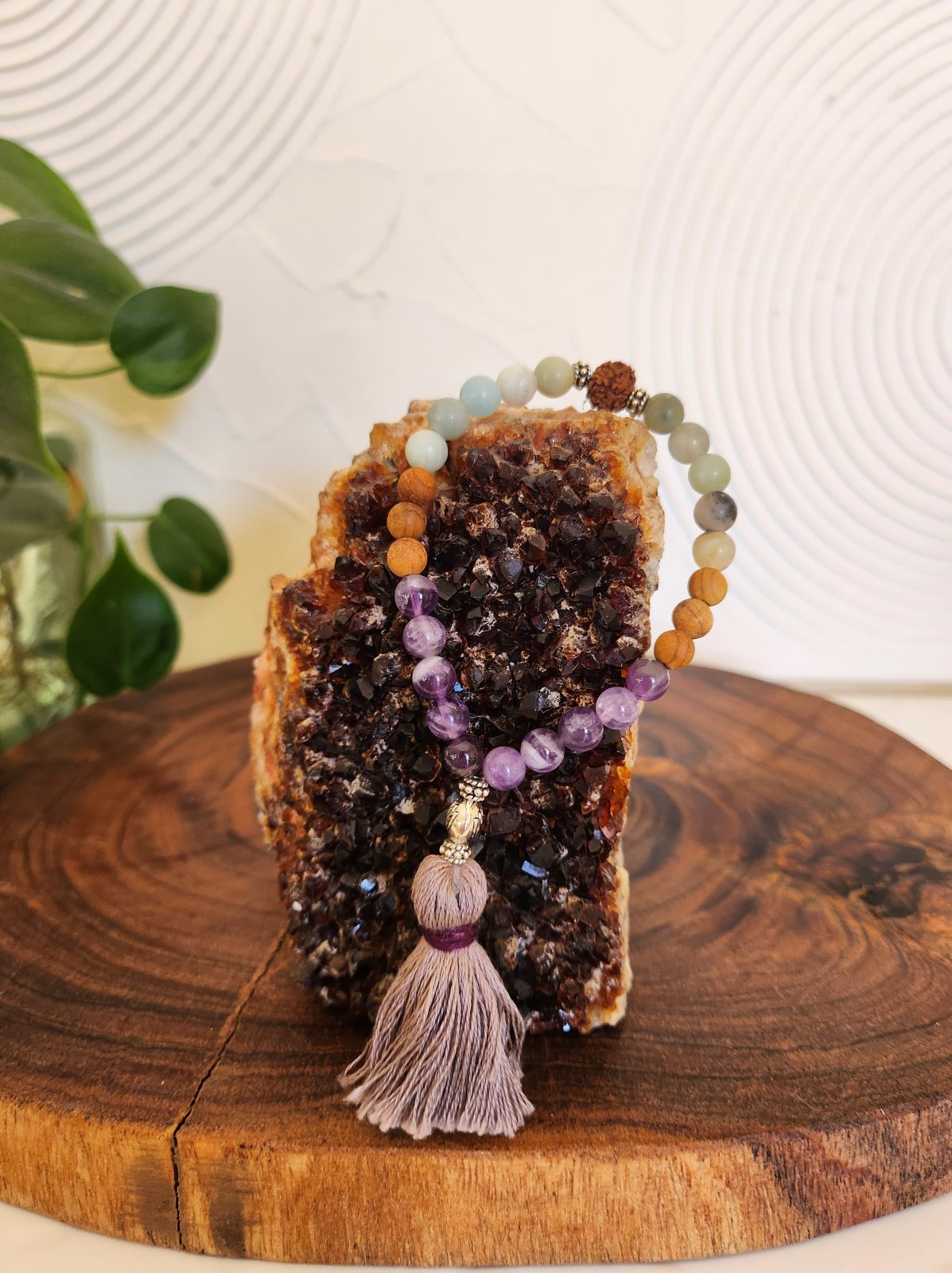 Tarnish Resistant Mala Bracelet 6mm - Image 6