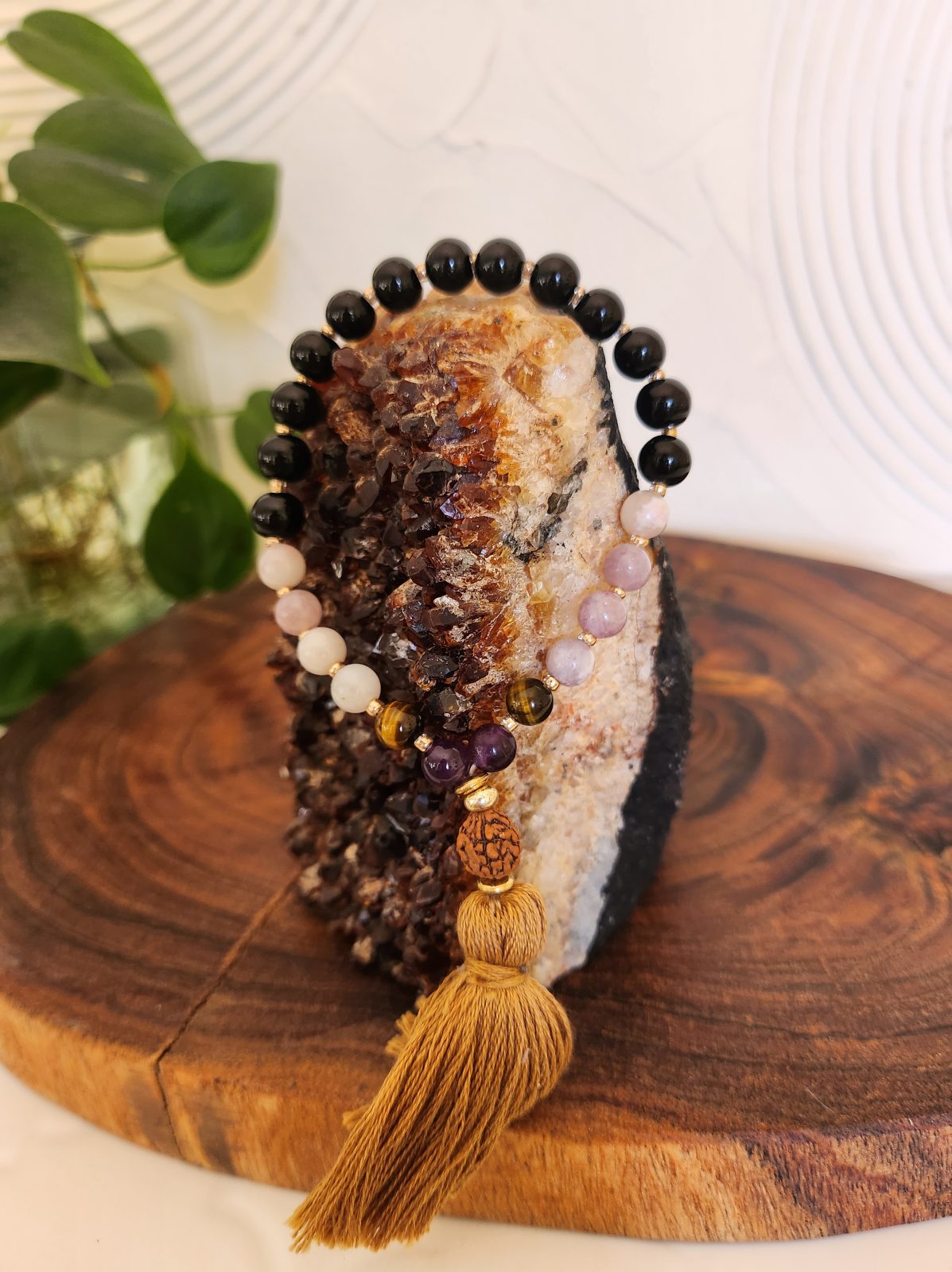 Tarnish Resistant Mala Bracelet 6mm - Image 5