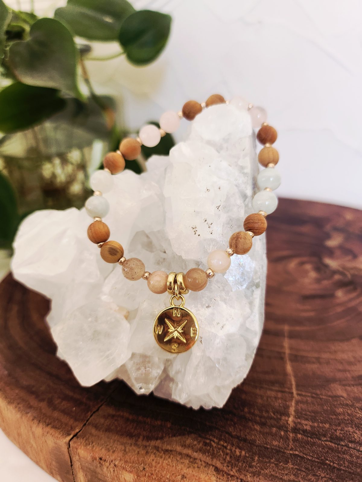Tarnish Resistant Mala Bracelet 6mm - Image 4