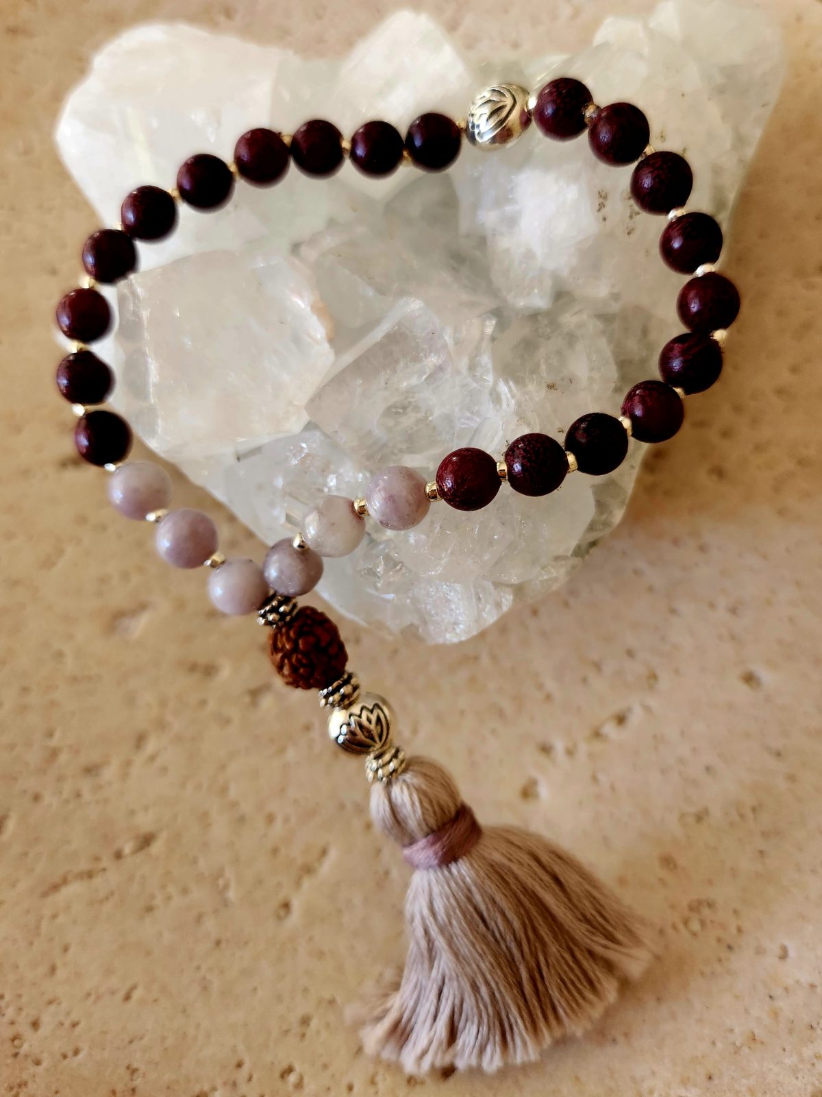 Tarnish Resistant Mala Bracelet 6mm - Image 3
