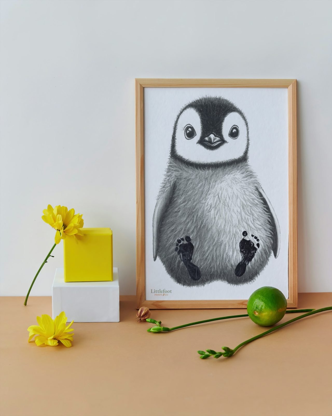 Penguin Paper or Canvas Print