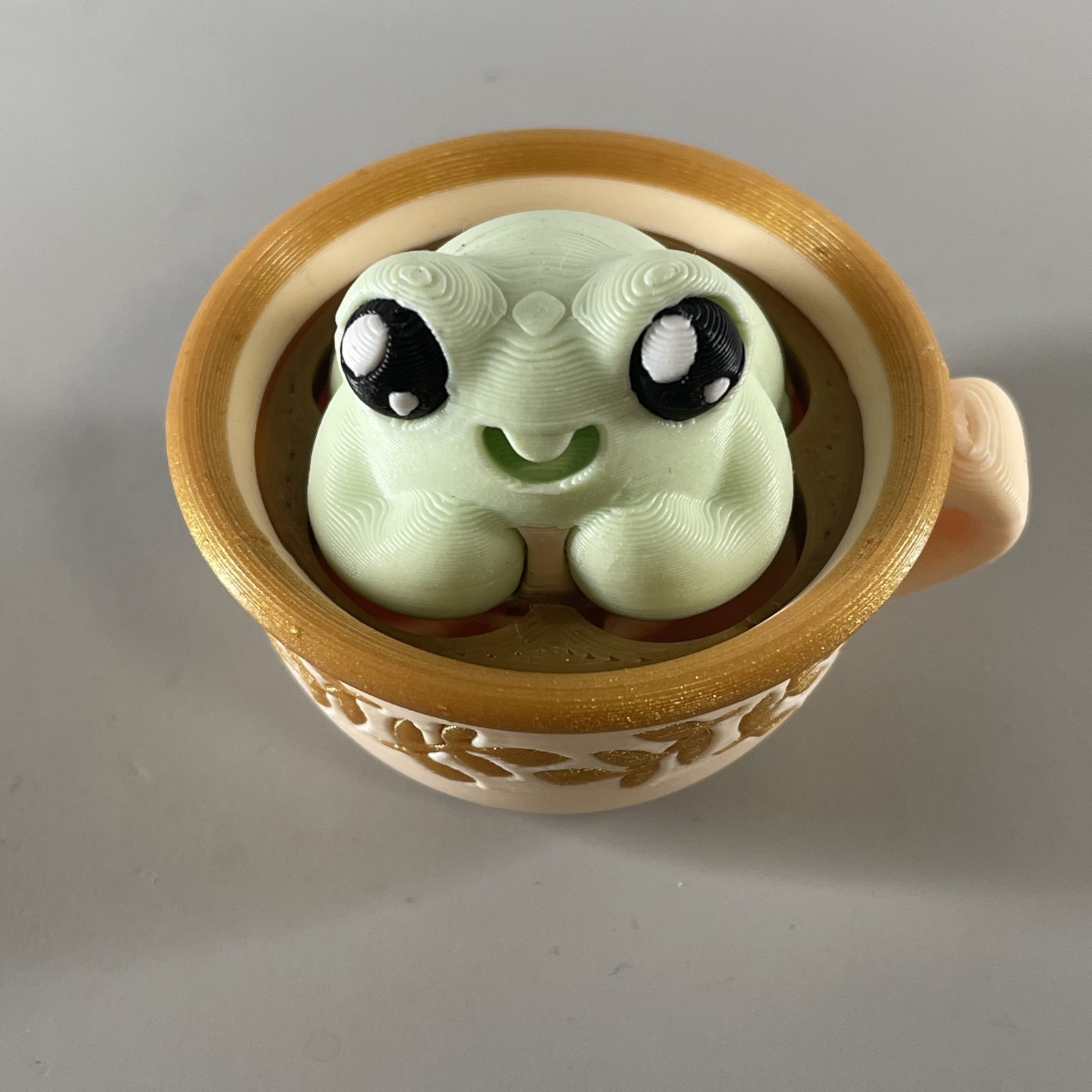 Teacup Frog Fidget Clicker - Image 2