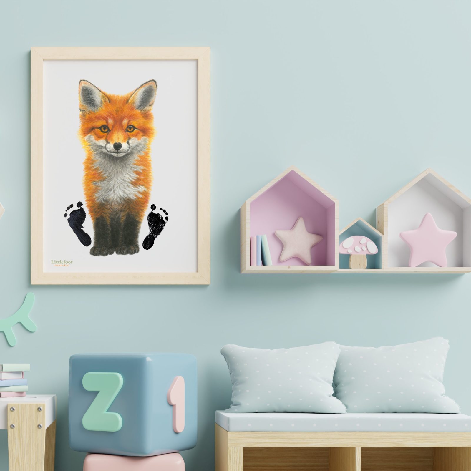 Fox Paper or Canvas Print - Image 2