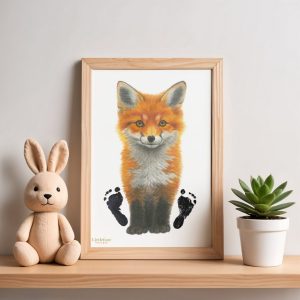 Fox Paper or Canvas Print