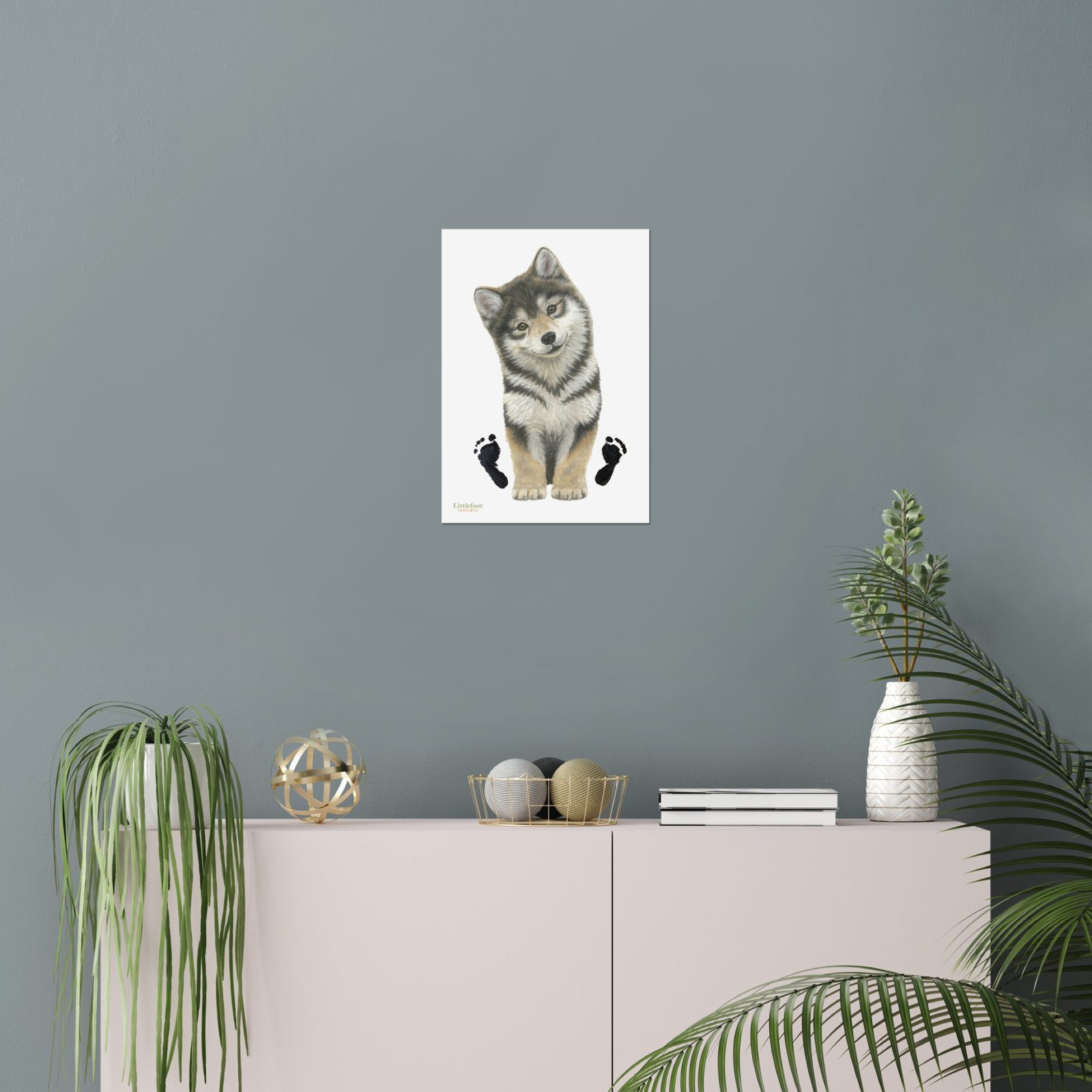 Wolf Paper or Canvas Print - Image 3