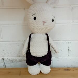 Barnaby Bunny - amigurumi crochet plush
