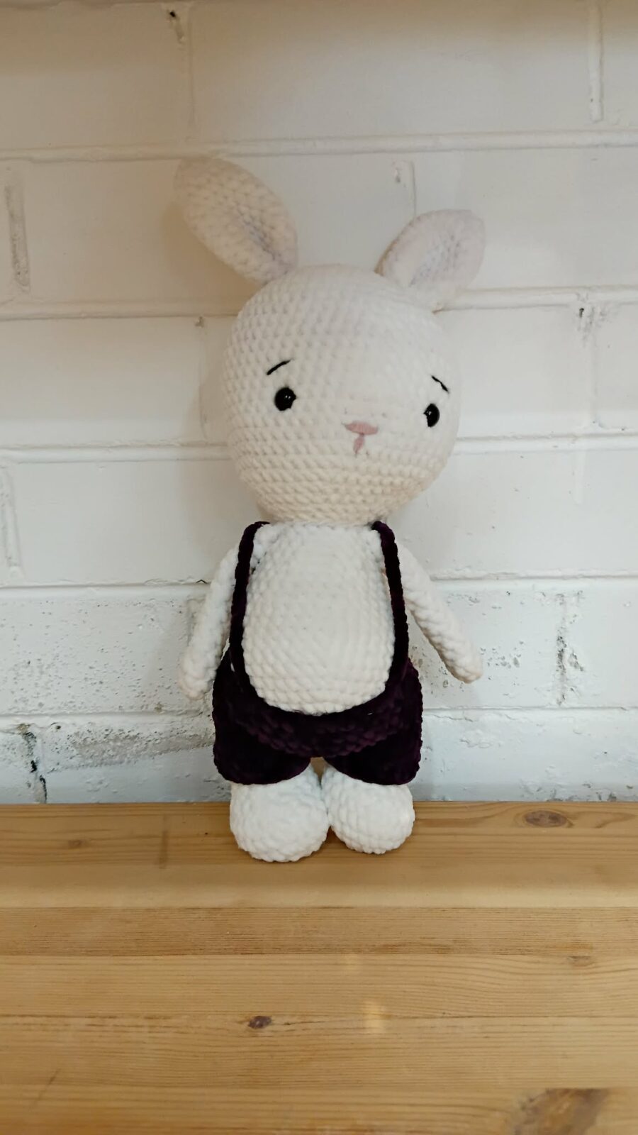 Barnaby Bunny - amigurumi crochet plush