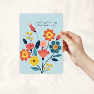 Sending Healing Vibes - Greeting Card