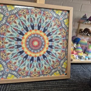 Framed Mandala Diamond Art