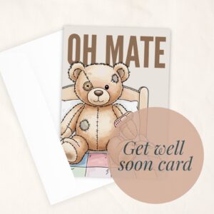 Oh Mate - Greeting Card