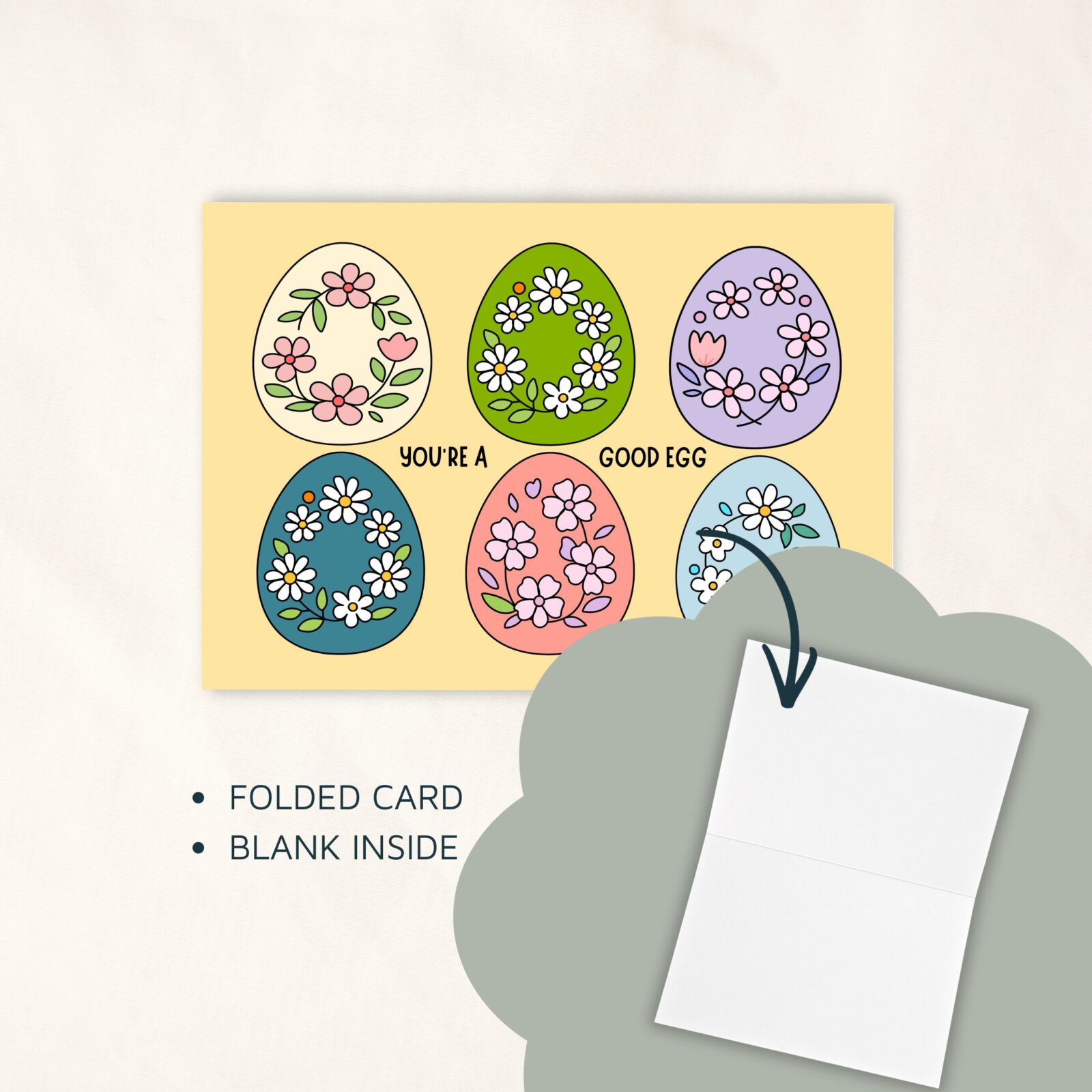 You're A Good Egg - Greeting Card - Image 3