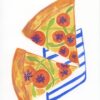 Comfy Food is always a couple of slices of pizza