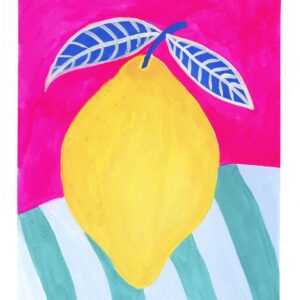 Freshly Lemon - Vibrant print for your kitchen