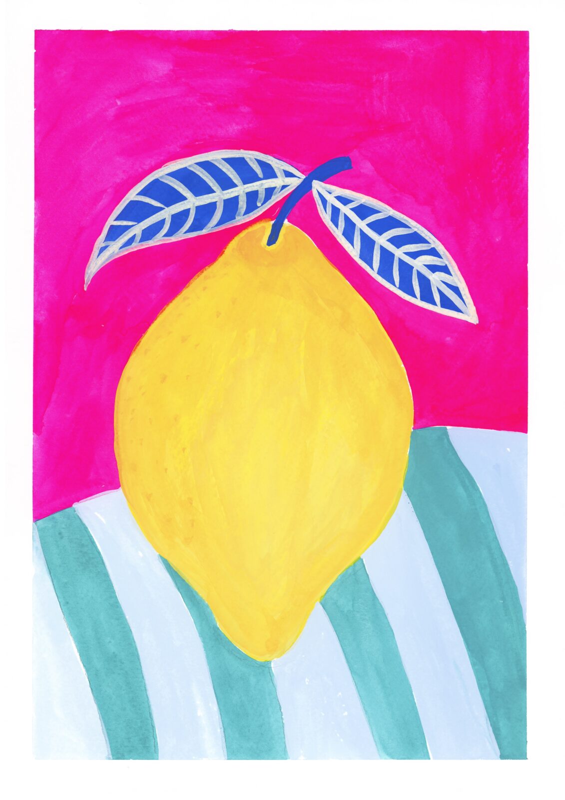 Freshly Lemon - Vibrant print for your kitchen
