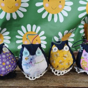 Upcycled Handmade Owls