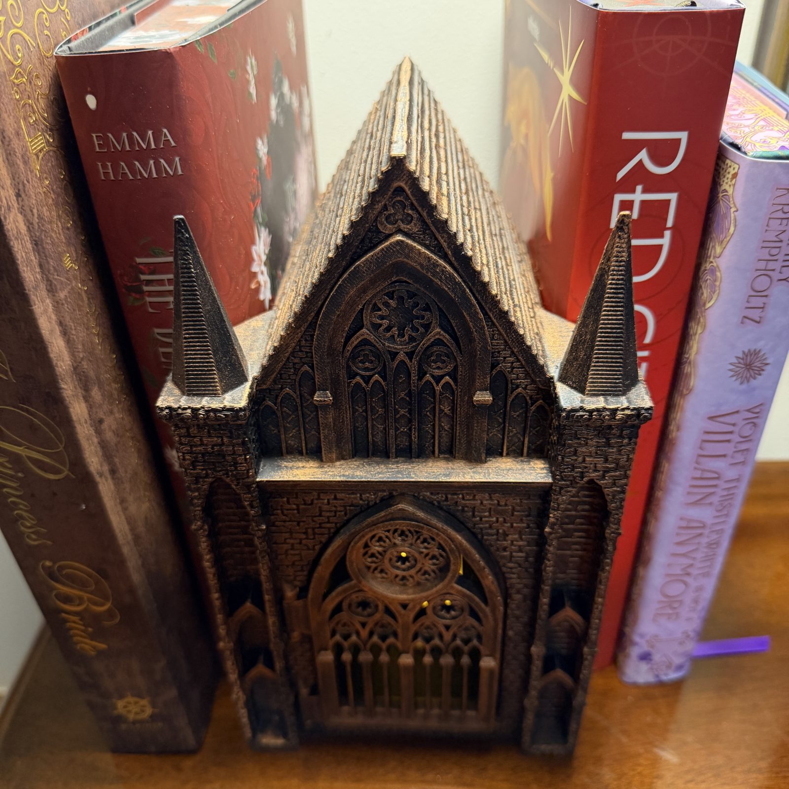 Cathedral Tea Light Book Nook - Image 5