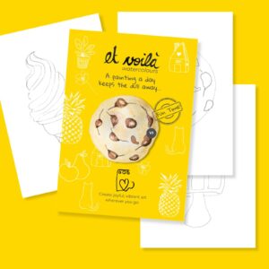 Discover 🍩 The Sweet Escape, a playful dessert-inspired watercolour kit from Et Voilà Studios.