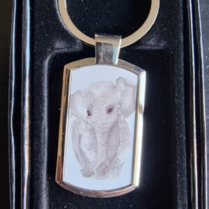 Elephant Keyring
