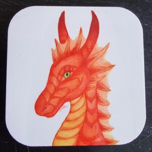 Dragon Watercolour Magnet