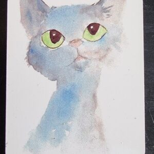 Blue Cat Magnet