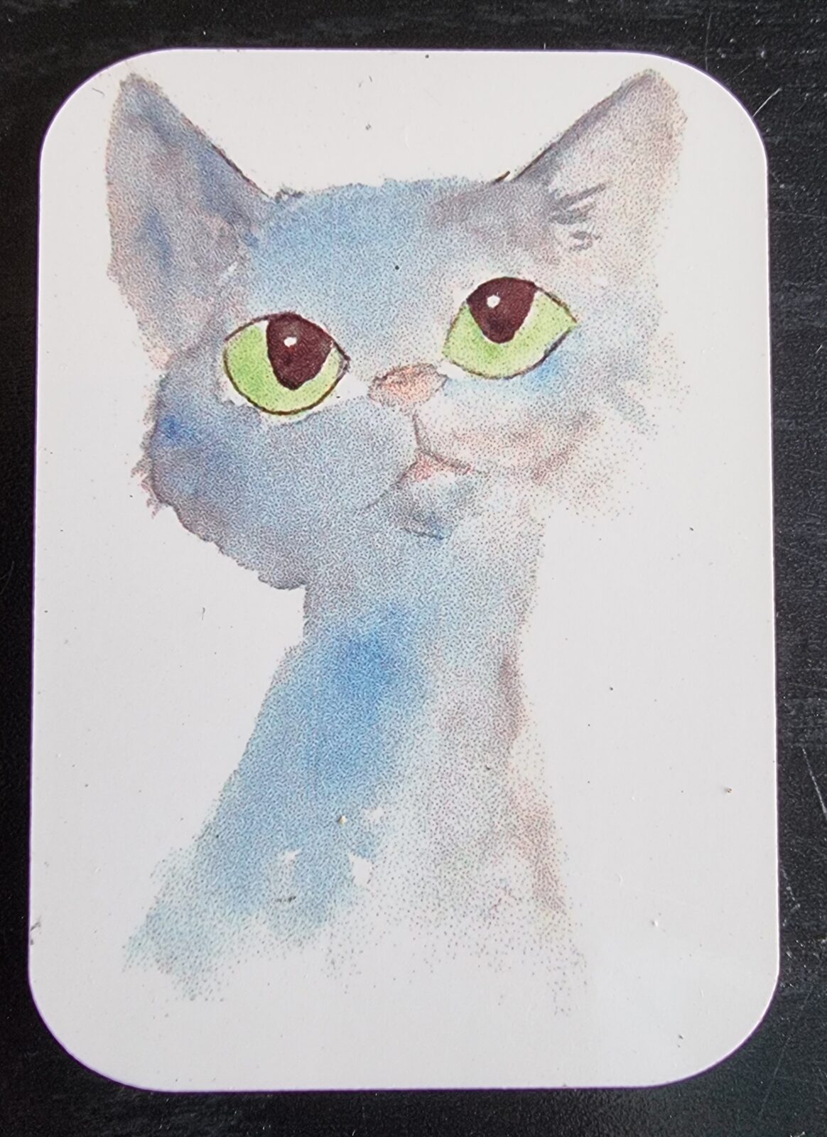 Blue Cat Magnet