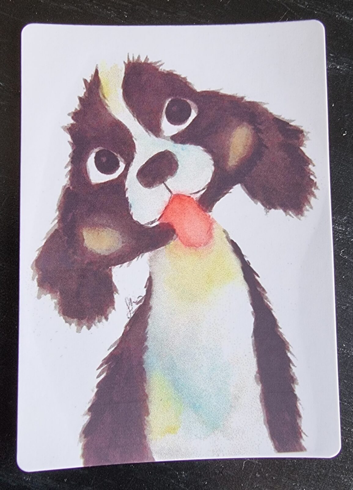 Border Collie Swap Card