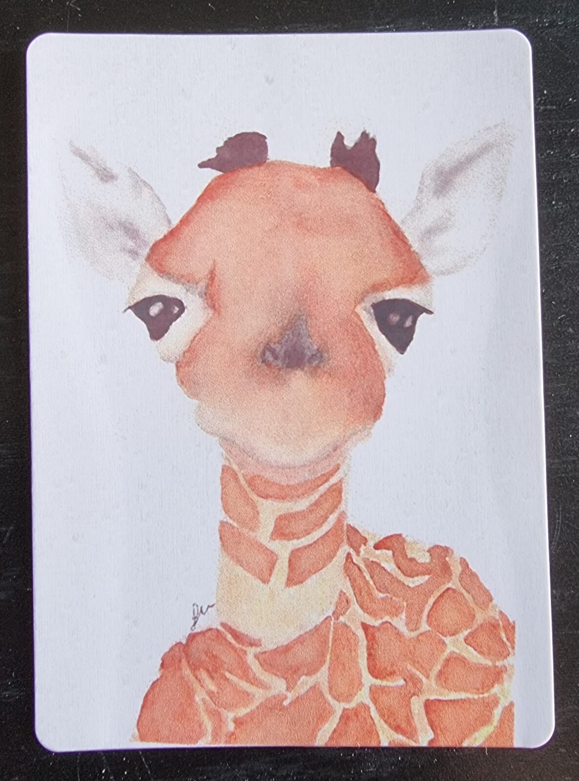 Giraffe Swap Card
