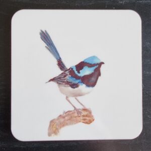 Blue Wren Coaster