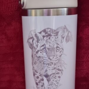 Large Leopard Pointillism 30oz Tumbler