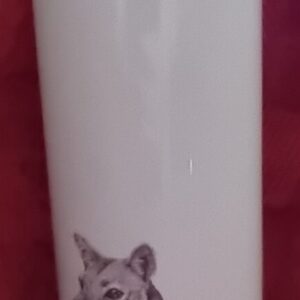 Tasmanian Tiger Pointillism Tumbler