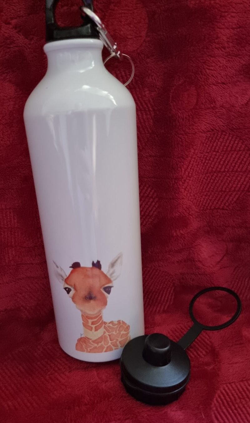 Giraffe Stainless Steel Drink Bottle