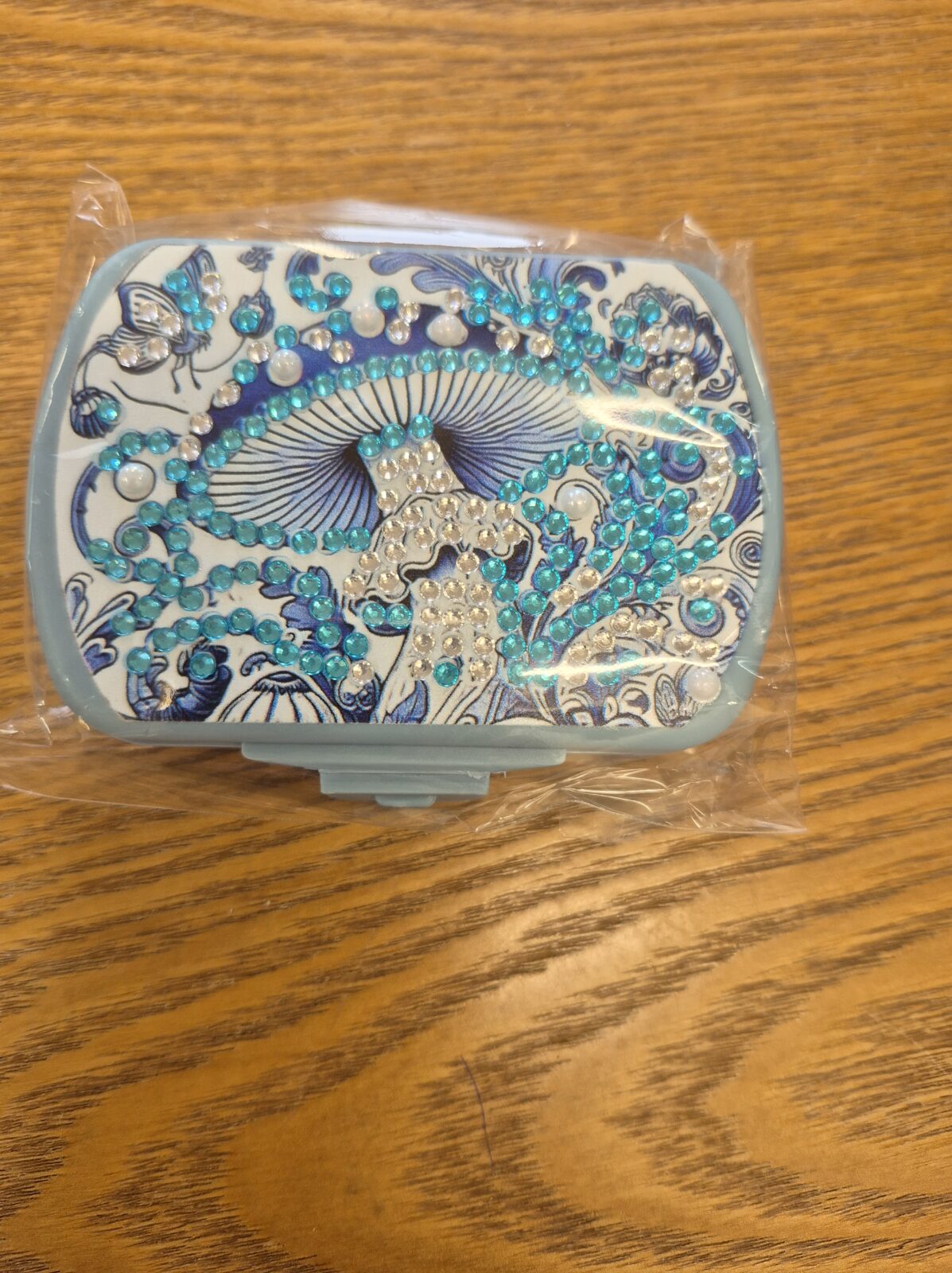 Mushroom pill box