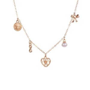 Love Notes Necklace - 14K Gold Plated