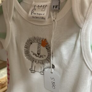 Lion Stitchery long sleeve bodysuit