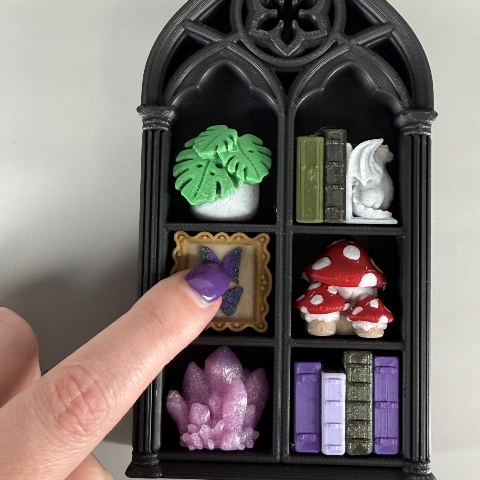 Gothic Bookshelf Multi-Clicker Fidget - Image 7