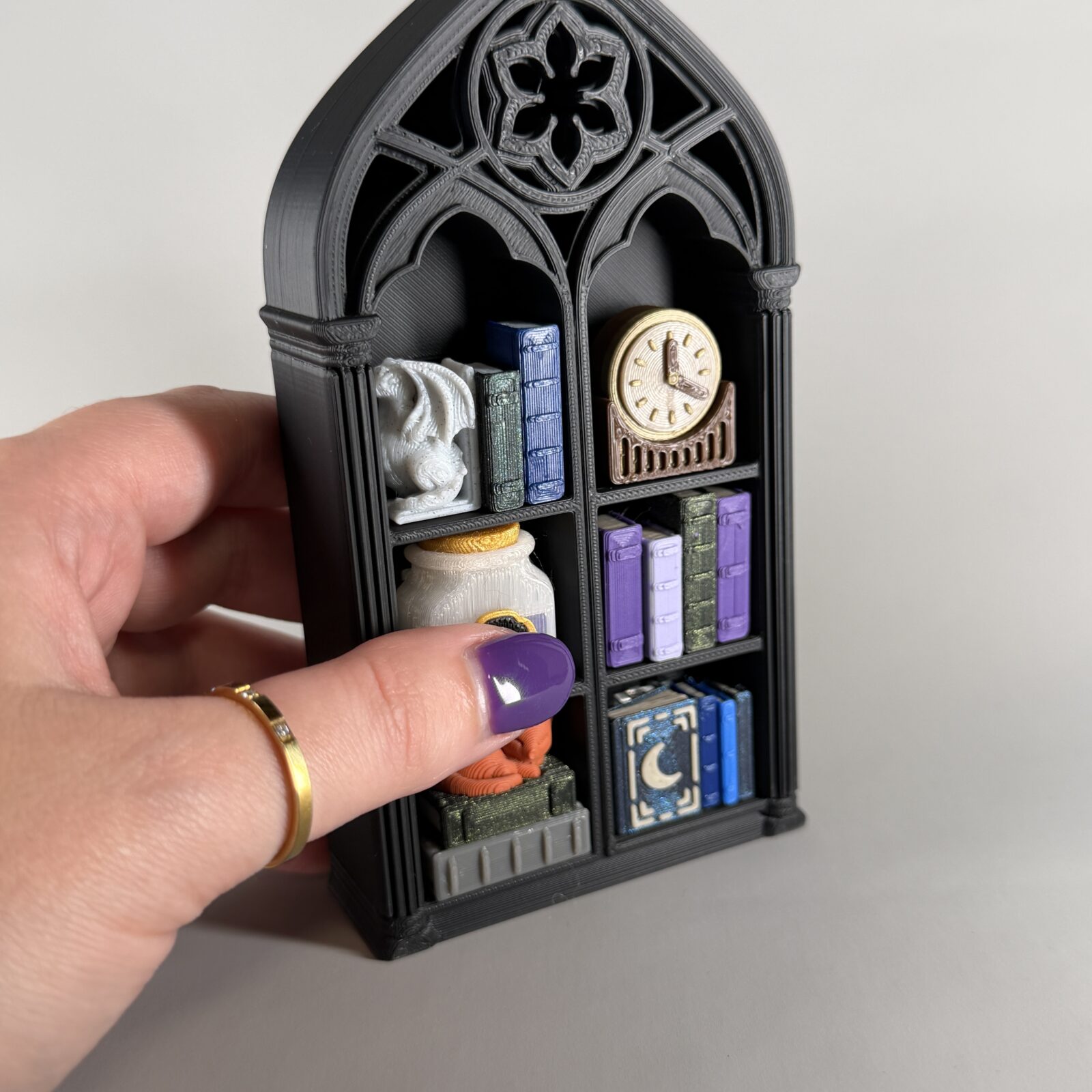Gothic Bookshelf Multi-Clicker Fidget - Image 9