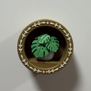 Monstera Clicker Fridge Magnet
