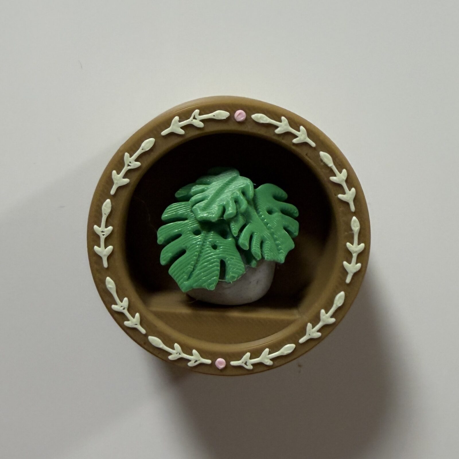 Monstera Clicker Fridge Magnet