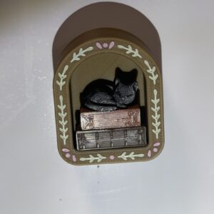 Sleeping Cat Clicker Fridge Magnet