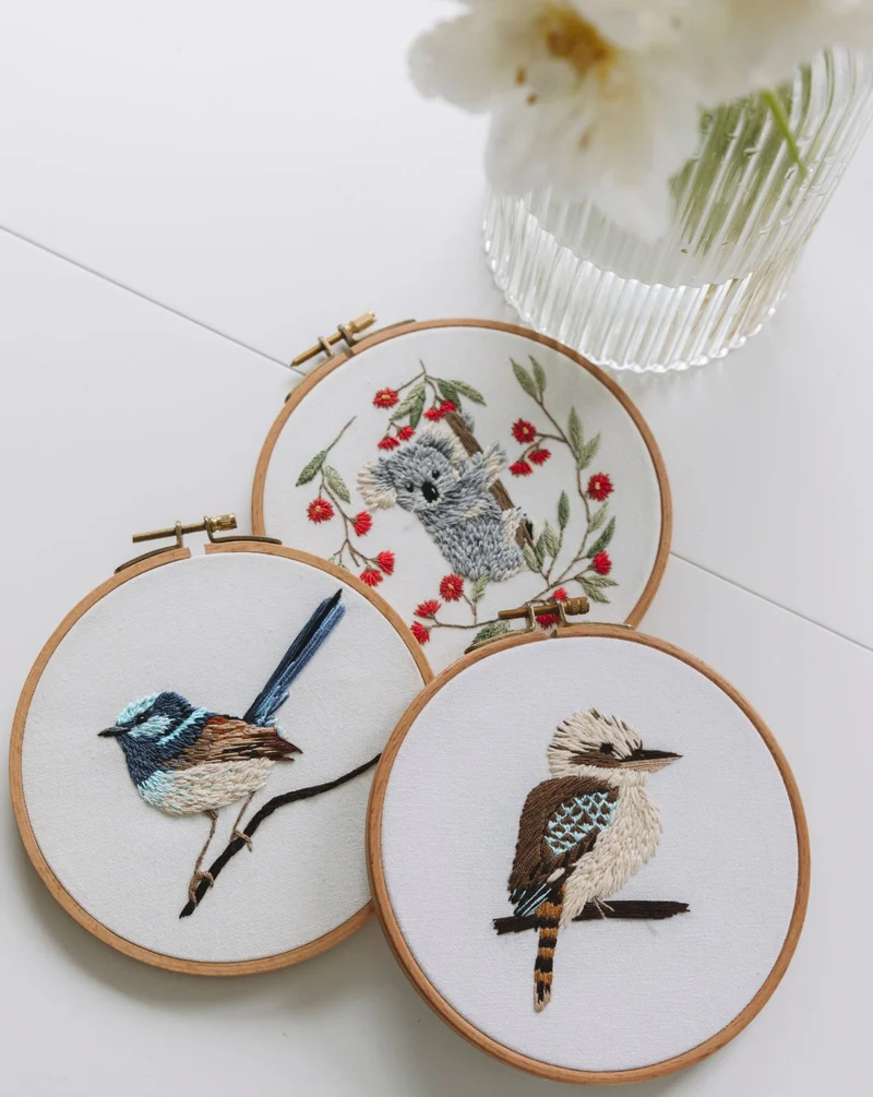 Embroidery Kit - Kookaburra - Image 8